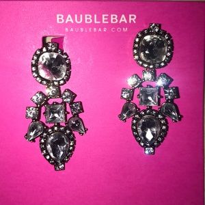 Bauble Bar clip on Statement Earrings